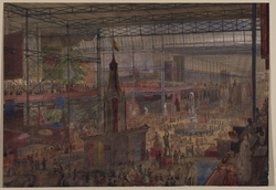 Interior of the Great Exhibition Hall of 1851