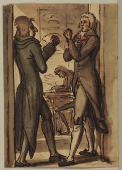 Two Men Boxing
