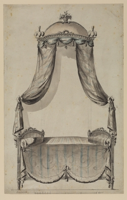 Designs of a Bed and Canopy