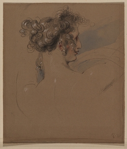 Head and Shoulders of a Woman
