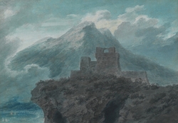A Ruined Fort near Salerno