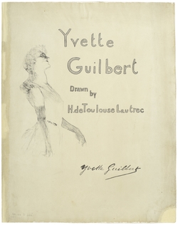 Cover for 'Yvette Guilbert' – Serie Anglaise (The English Series)