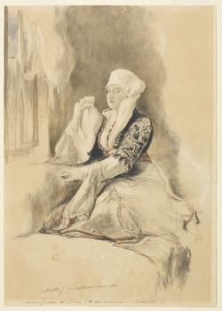 Madame Josephine, Landlady of the Casa Giuseppina