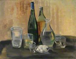 Still Life with Glass Objects