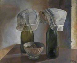 Still Life with Bottles and Breton Bonnets