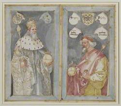 Emperors Charlemagne and Sigismund