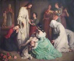 Christ and the Woman with Issue of Blood