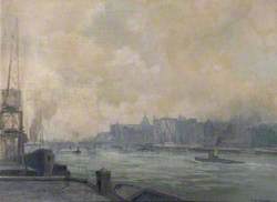 View from Mark Brown's Wharf, London