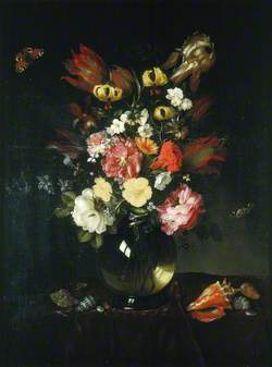Vase and Flowers