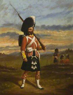 Portrait of a Private Soldier of The 93rd Highlanders