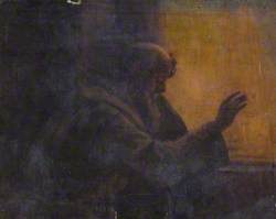 Study for a Monk by a Window