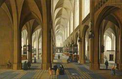 The Interior of Antwerp Cathedral