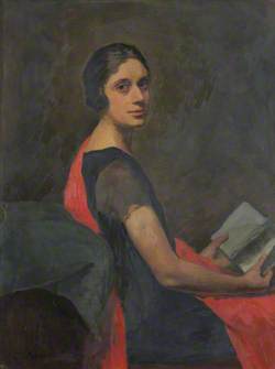 Portrait of the Artist's Mother Wearing a Red Stole