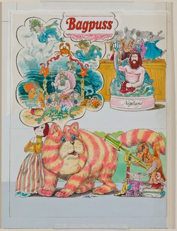 Bagpuss Neptune – Artwork for 'Pippin' Comic