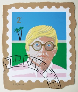 Hero Stamps – David Hockney 2