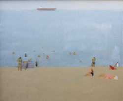 Figures on a Beach