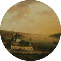 A View of the Dockyard, Cremyll