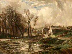January (The Mill at Lamorna)