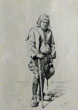 A Breton Beggar