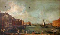 View of Venice towards the Island of San Secondo