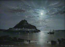 St Michael's Mount, Moonlight