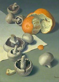 Orange and Mushrooms