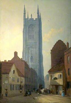 All Saints' Church Tower, Queen Street, Derby