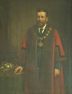 Alderman Francis Sudbury (b.1842), First Mayor of the Borough of Ilkeston (1887–1888)