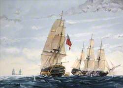 HMS 'Thunderer' Culloden Class, 1781