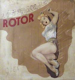 The Rotor, Girl on a Spinning Fairground Ride