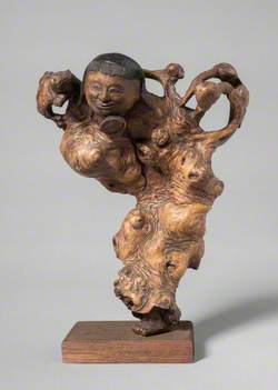 The Spirit of the Tree Root Carving