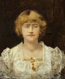 A Sketch of Ellen Terry (1847–1928), at Halliford