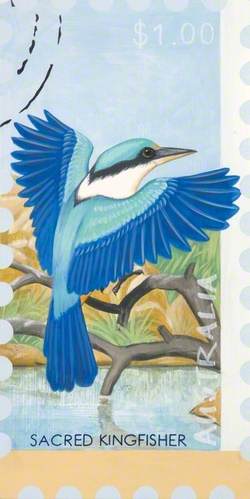 'Dreams of Australia' Series, Sacred Kingfisher