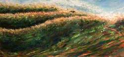 Morning over Maiden Castle, Dorset