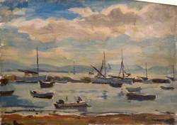 Fishing Boats in Fisherman's Dock, Poole, Dorset