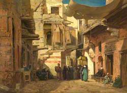 A Street in the Hassonayn Quarter, Cairo