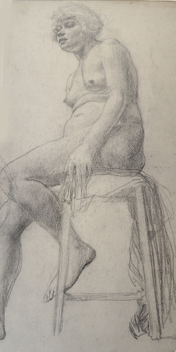 Seated Female Nude