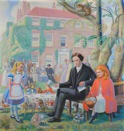 Lewis Carroll at St Peter's Rectory, Croft, Yorkshire