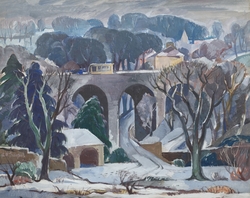 Colinton Bridge – The Valley in Snow