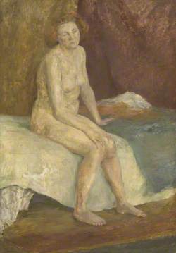 Seated Female Nude