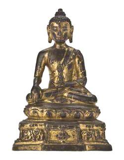 Gautama Buddha Holding a Thunderbolt