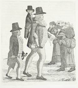 Hamilton Bell Carrying a Vintners Boy from Edinburgh to Musselburgh