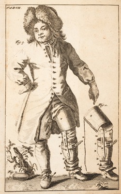 Man Wearing Prosthetic Leg