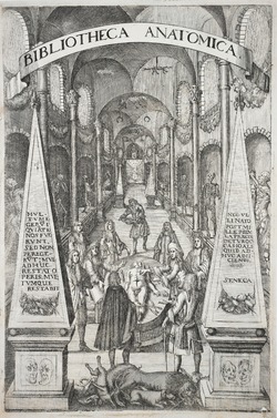 Dissection and Museum – Bibliotheca Anatomica Frontispiece