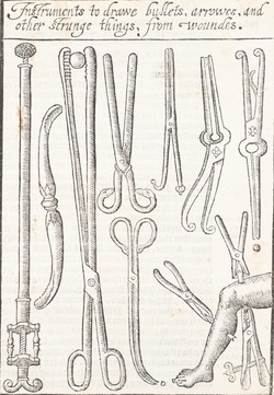 Instruments to Draw Bullets, Arrows and Other Strange Things from Wounds