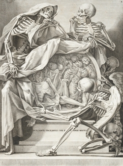 Memento Mori, Skeletons Wrapped in a Shroud