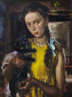 Anne with Kitten