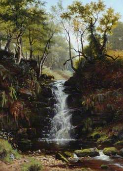 Ghyll Beck, near Barden Tower, Yorkshire