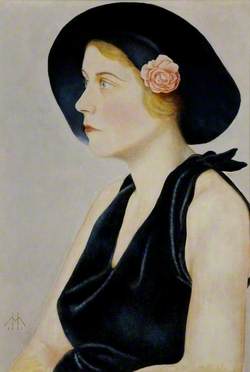Mädchenbildnis: Portrait of Fräulein Voss
