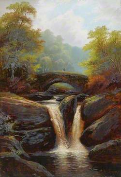 Falls, Rydal Park, Westmorland, Cumbria